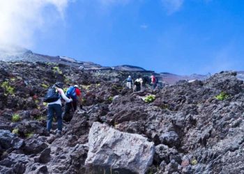 Routes of Climbing Fuji