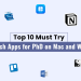 Top 10 Must-Try Research Apps for PhD on Mac and Windows