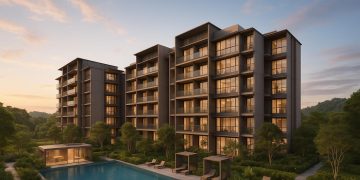 Modern Narra Residences exterior at Dairy Farm Walk, Singapore, showcasing new home investment