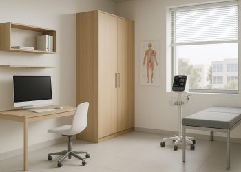 Modern medical clinic with smart technology and efficient layout for future-proofing practices