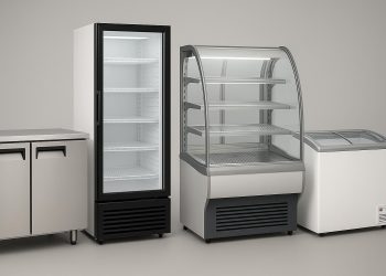 Commercial refrigeration units showcasing various types for different storage needs