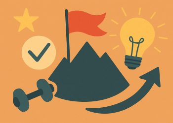 Checklist with motivational quotes, coffee cup, and notepad inspiring productivity and self-motivation