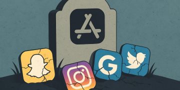 Outdated mobile apps lingering on smartphone home screen with uninstall option highlighted