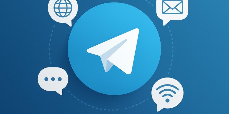 Telegram app interface representing advancements in secure, global messaging communication platforms
