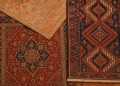 Colorful Persian, vintage, and tribal rugs displayed in a Melbourne home interior setting
