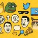 Colorful collage of popular internet memes representing online meme culture and viral trends